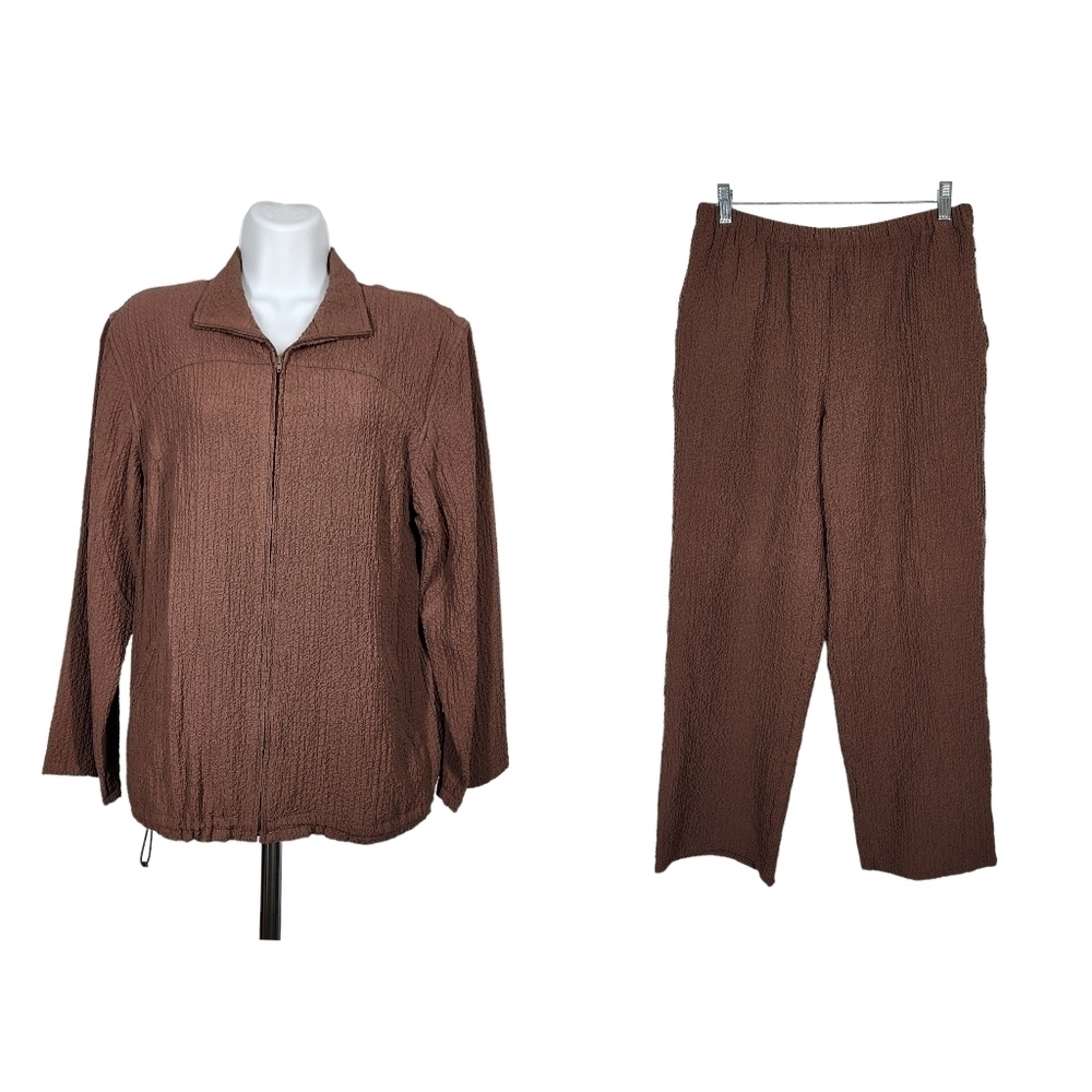 ORVIS FULL ZIPPER JACKET AND MATCHING PANTS